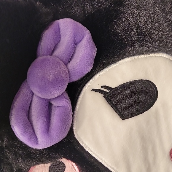 Kuromi fuzzy backpack NIP - Picture 7 of 11